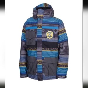 686 LTD Dragon Native Insulated Jacket Men's Size Medium